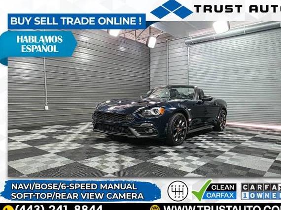 FIAT 124 SPIDER 2018 JC1NFAEKXJ0139765 image
